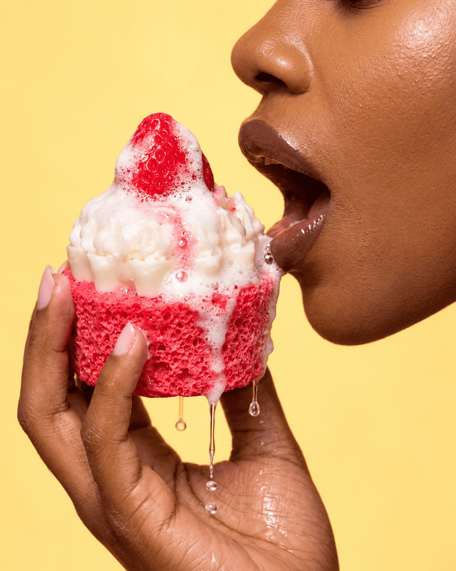 Handmade Strawberry Shortcake Soap With Strawberry Vanilla Scent - Soft Girl Era
