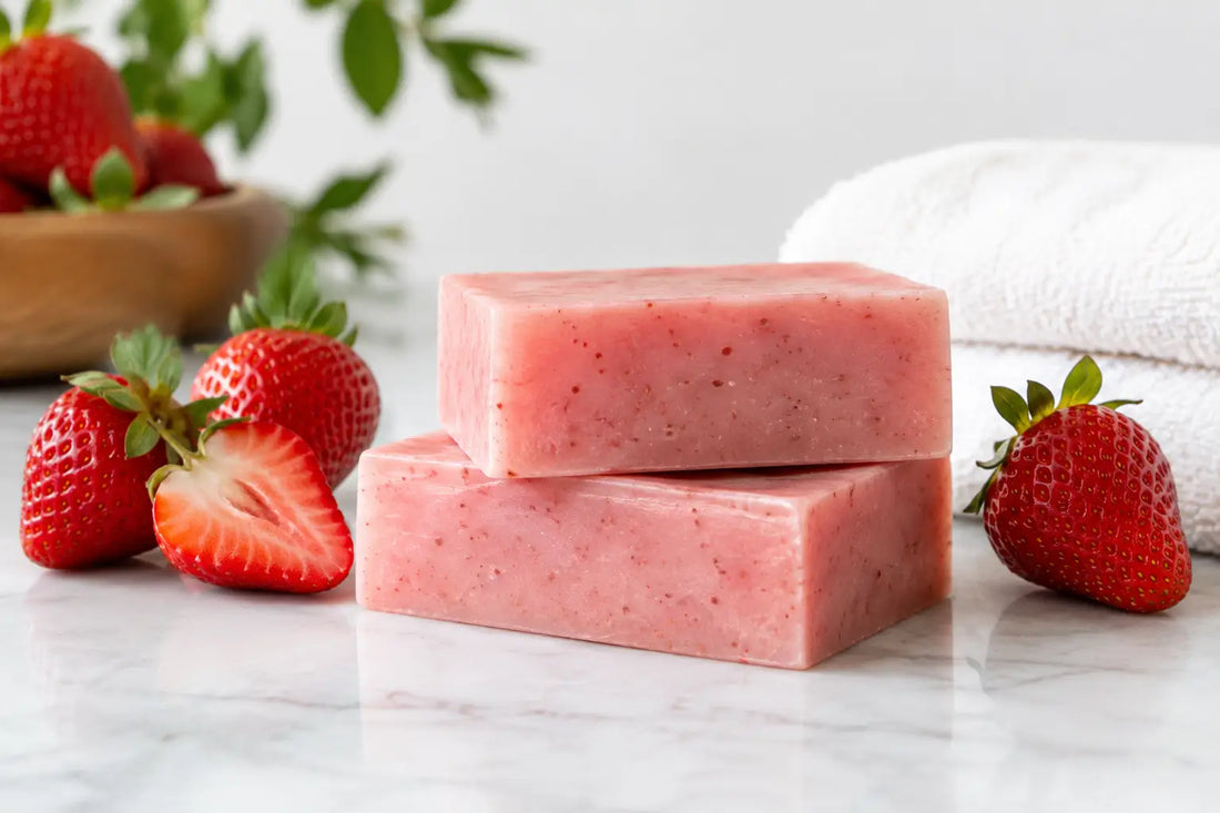 Strawberry Soap Review for Soft, Glowy Skin