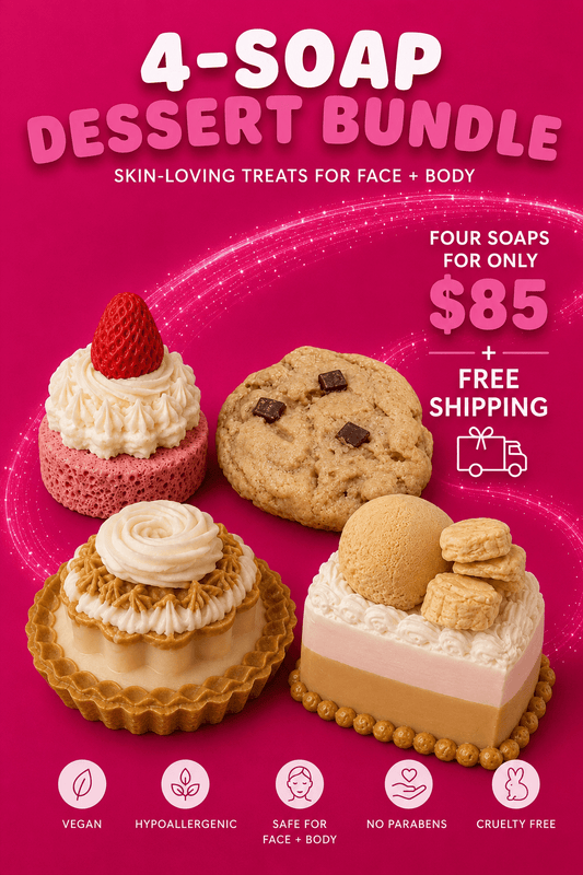 4-Soap Dessert Bundle - Soft Girl Era