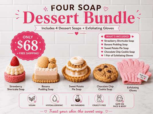 4-Soap Dessert Bundle - Soft Girl Era