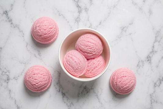 6 Handmade Ice Cream Scoop Soaps + Free Exfoliation Gloves - Soft Girl Era