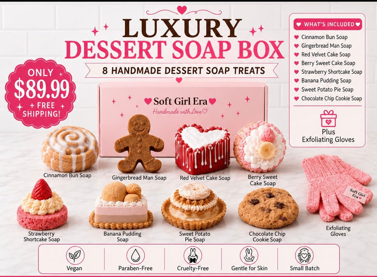 🎀 8-Soap Luxury Soap Box - Soft Girl Era