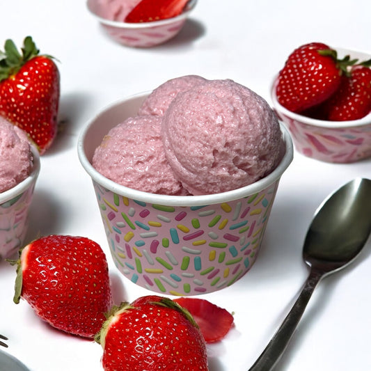 Strawberry Ice Cream soap 6pk🍓🍨