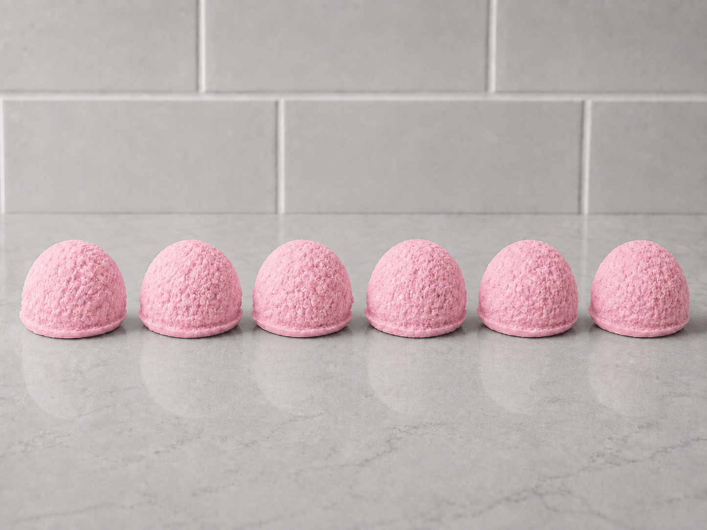 Strawberry Ice Cream Mini Soaps