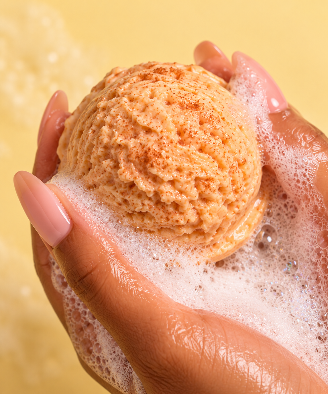 Pumpkin Spice Ice Cream Soap
