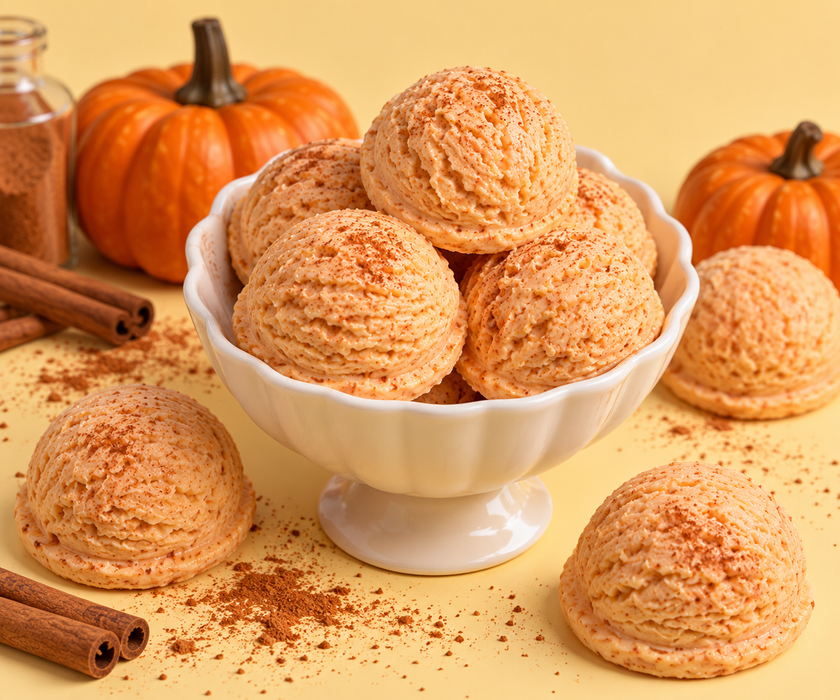 Pumpkin Spice Ice Cream Soap