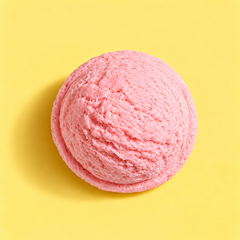 Single Scoop Strawberry Ice cream Soap