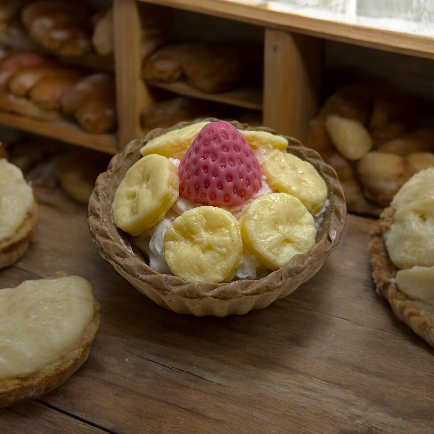 🍓🍌🥧 Banana Fruit Tart