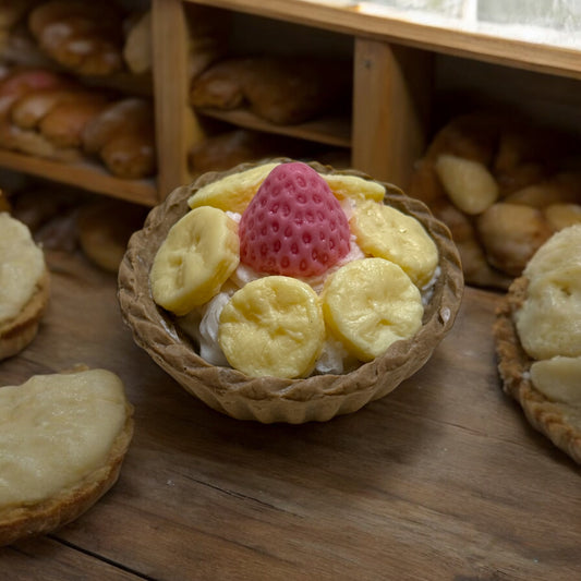 🍓🍌🥧 Banana Fruit Tart
