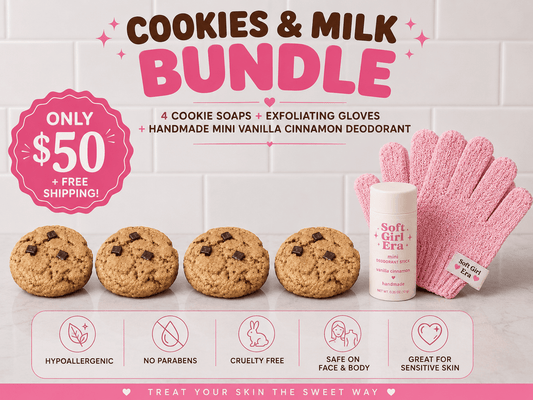 Cookies & Milk Soap Set 🍪 - Soft Girl Era