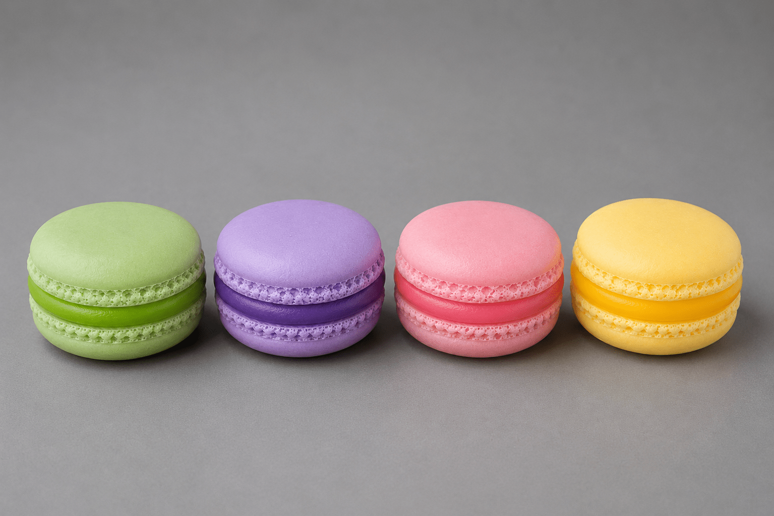 French Macaron Mini Soap Set - Soft Girl Era