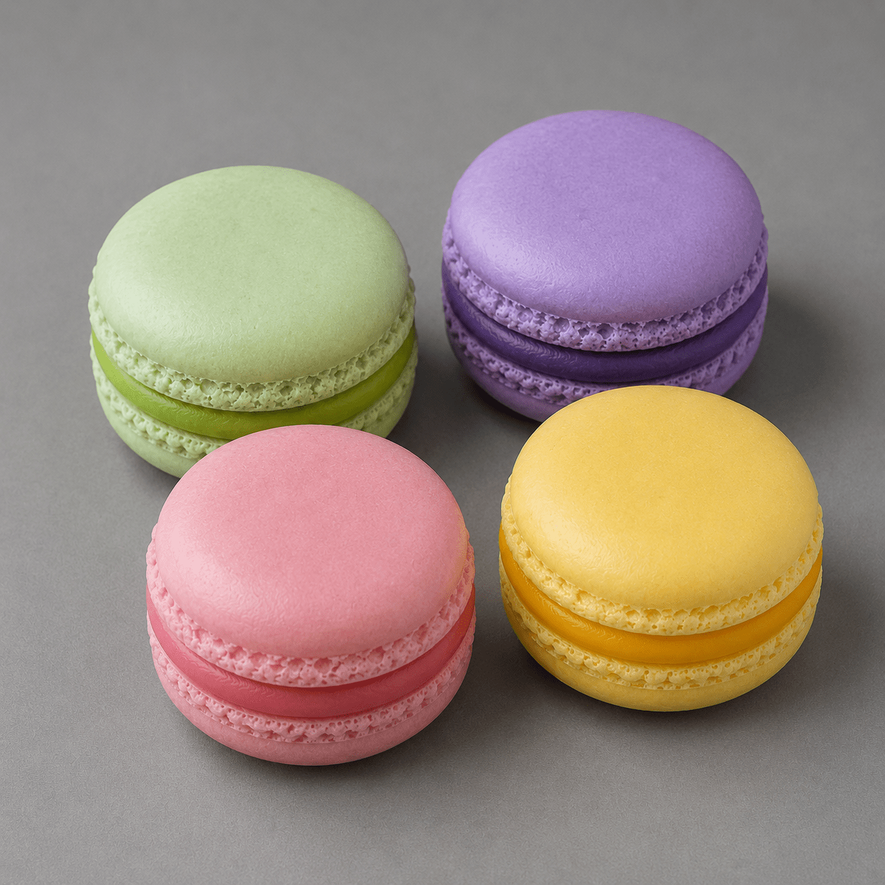 French Macaron Mini Soap Set - Soft Girl Era