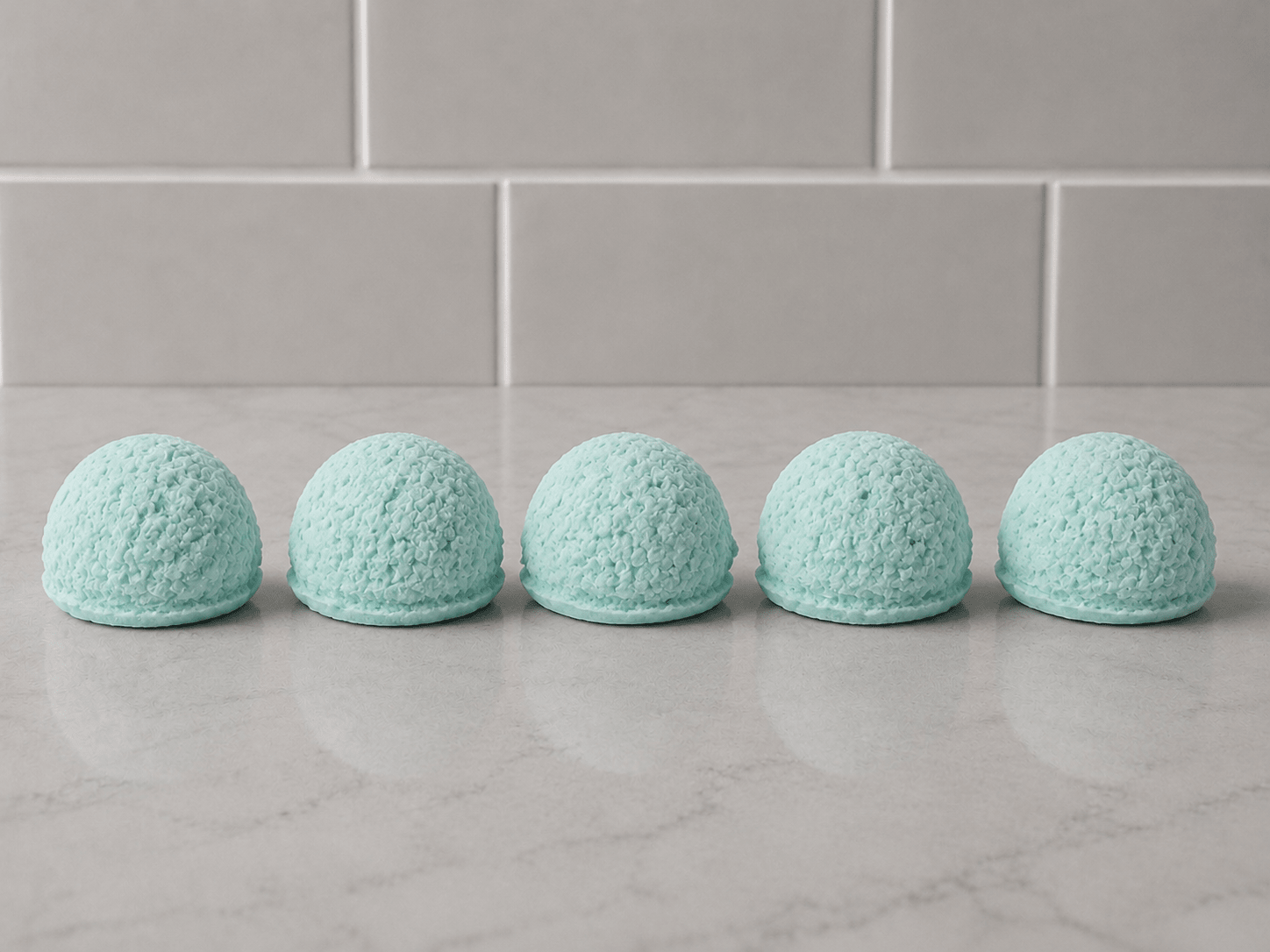 Peppermint Ice Cream Soap Minis ❄️🍃 - Soft Girl Era