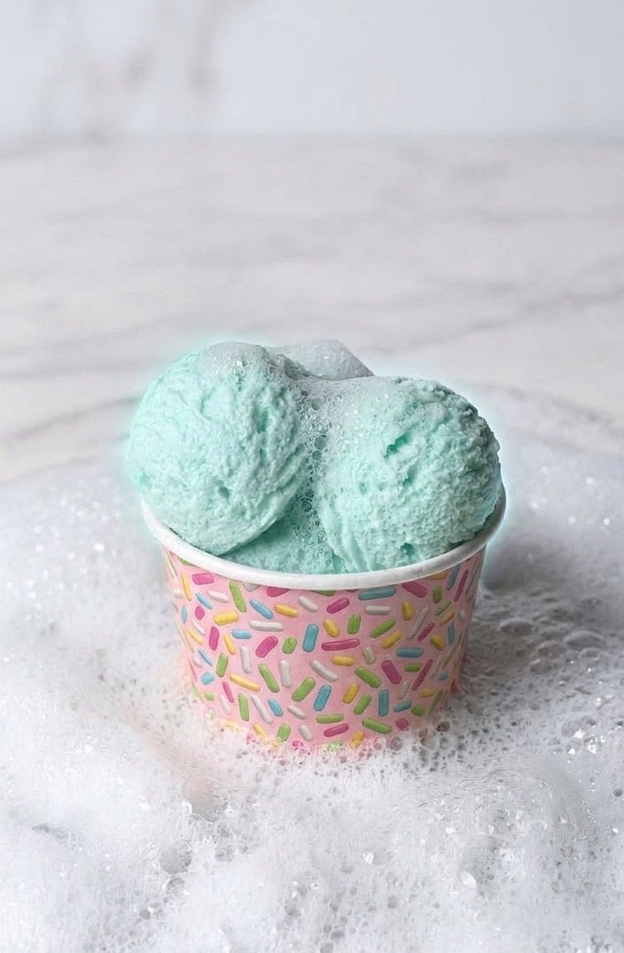 Peppermint Ice Cream Soap Minis ❄️🍃 - Soft Girl Era