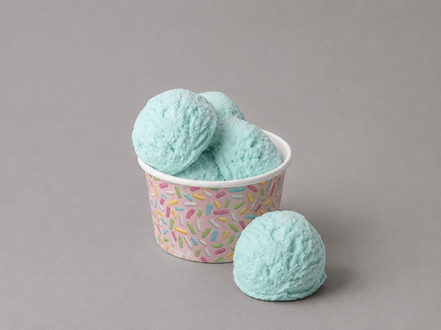 Peppermint Ice Cream Soap Minis ❄️🍃 - Soft Girl Era
