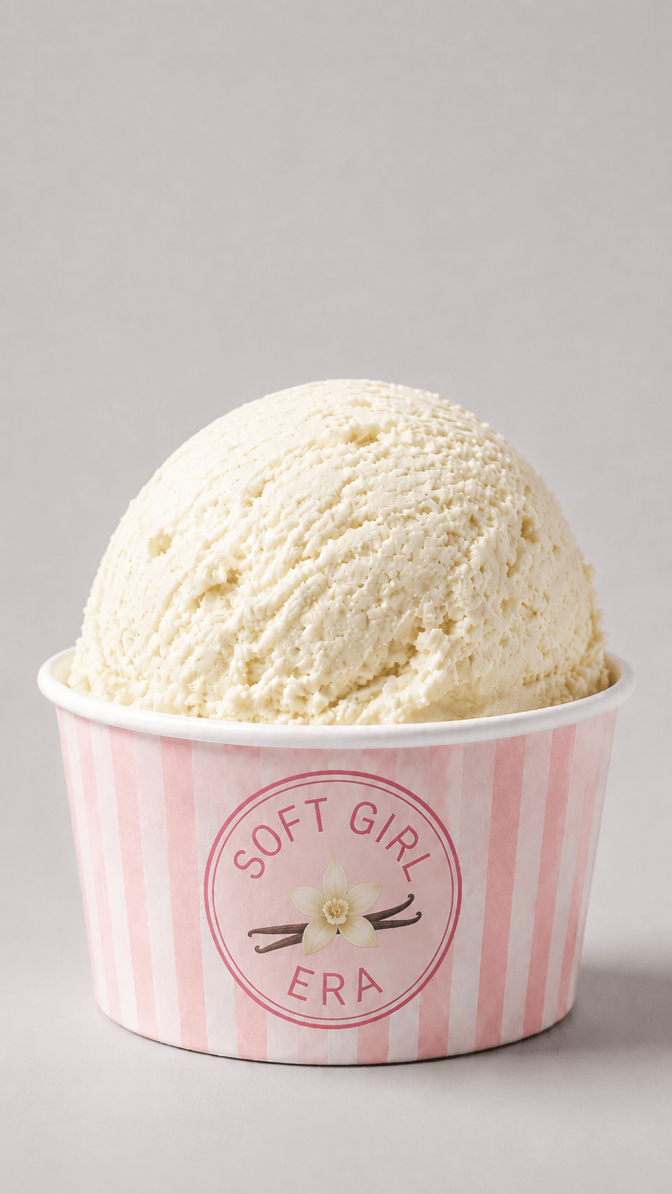 Single Scoop Vanilla Ice Cream Soap - Soft Girl Era