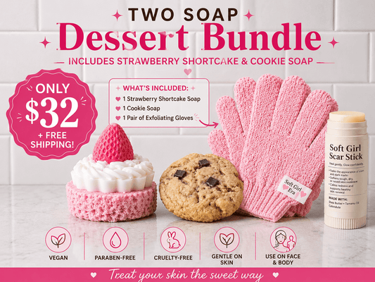 Strawberry Cake & Cookie Bundle - Soft Girl Era
