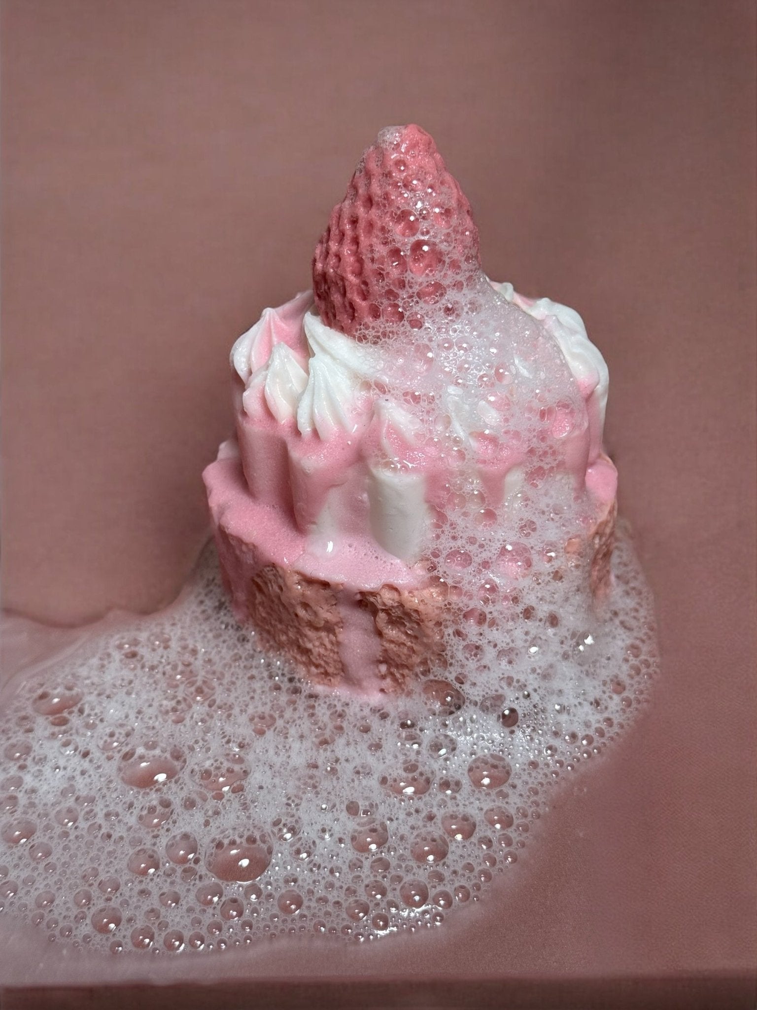 🍓🍰 Strawberry Shortcake Soap - Soft Girl Era